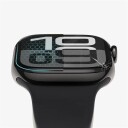 Tech-Protect Glass Flex+ 2-Pack Hybrid Skjermbeskytter for Apple Watch 10 46mm - Svart