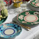 Piccola Home Amalfi Salattallerken 20 cm Turkis