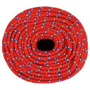  Båttau rød 10 mm 100 m polypropylen