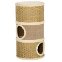Katte Skrapestolpe 3 Nivåer Sisal Plysj 70 cm
