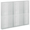 vidaXL Gabion med 3,5 mm wire og 5x2,5 cm nett 250x20x200 cm