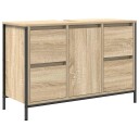  Servantskap med skuffer sonoma eik 90x34,5x60 cm