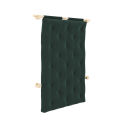 Karup Design Hooked Madrass Med Beslag 135x200 cm Raw / Seaweed