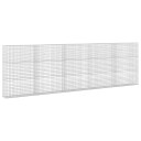 vidaXL Gabion med 3,5 mm Tråd og 5x5 cm Nett 500x30x150 cm