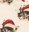 The New Siblings Leggings Rib TnsbHoliday Gardenia CAT The New 56 Leggings Brun Hvit Rød