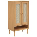  Skoskap SENJA rotting-utseende brun 59,5x35x107 cm heltre 8721012134652