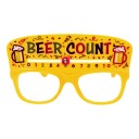 Briller Beer Count Gul - One size