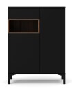 Tvilum Roomers Skjenk - Svart - 119x89   Unoliving