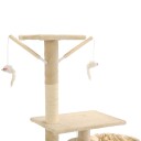 Vidaxl Kloretre Med Klorestenger I Sisal 230-250 cm Beige