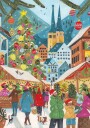 Christmas Market in the Village Plakat Plakat / 50x70cm