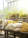 Chhatwal & Jonsson Coral Putetrekk 50x50 cm Off white/Khaki