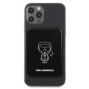 Karl Lagerfeld 3000 mAh Induktiv MagSafe Powerbank - Sort