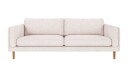 Rowico Home Braden 3 seters sofa Hvit Anna 1 Eikben