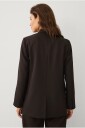 Ellos Collection   Overdimensjonert blazer   Brun
