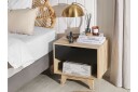 Hultz Sofabord 50 cm - Svart/Lyst Tre