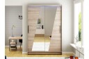 Estella Garderobe med Speil 120x200 cm - Beige