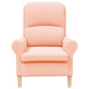  lenestol Rosa 76 x 94 x 102 cm stoff