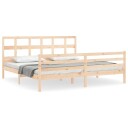  Sengeramme med hodegavl 200x200 cm heltre 3194851