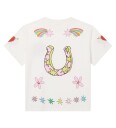 Stella McCartney Kids T skjorte   Ivory m. Trykk   Stella McCartney Kids   6 år 116   T skjorte   Hvit