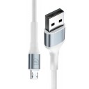 3mk Hyper Cable N SERIES USB A / MicroUSB 1m 5V/2,4A 12W / hvit