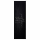  Kjøkken teppe Svart 150 x 45 cm Fløyel