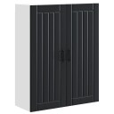  Kjøkkenskap Svart 80 x 31 x 100 cm Konstruert tre