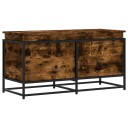  Oppbevaringsboks med lokk røkt eik 100x40x51,5cm konstruert tre