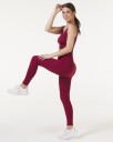 Bumpro Generation Rib Tights Wine - XS