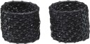 Svanefors Zoe serviettring Svart 5 x 4 cm (2 stk) Svart