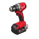 Milwaukee 18v drill i koffert med 2 x 18v 5ah batterier blddrc-502c