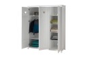 Yolonda Garderobe 3 Dører - Hvit