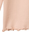 Wheat Genser Rib Ida Powder Wheat 4 år 104 Genser Rosa