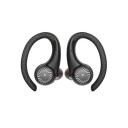 Trådløst Bluetooth-hodesett TWS med AptX og gjennomsiktighetsmodus - svart