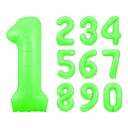Ballongkungen Tallballong Neongrønn Tall 9 CH409NG
