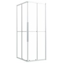 Dusjkabinett frostet ESG 90x70x180 cm