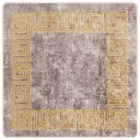  Teppe Runner MARSA Grå 100 x 100 cm Polyester og PVC