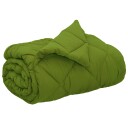 vidaXL Full år dyne grønn 200 x 200 cm Mikrofiber