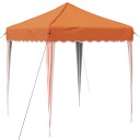 vidaXL Pop-up Festtelt 195 x 195 x 245 cm Oransje Oxford Stoff