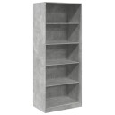  Garderobe betonggrå 80x50x200 cm konstruert tre 8721158340689