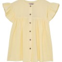 Huttelihut Dress Ss Muslin Yellow 116