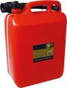 BENSINKANNE 10L RØD PLAST (4/120) m/HELLETUT•   ukens kupp!