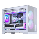 Phanteks XT M3 Micro ATX Kabinett med Glassidepanel - Hvit