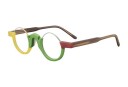 Eo Selection Runde briller HalfWay fra eo-Selection Grønn Acetate rund Large