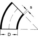 76,1 mm 45 g. Sveisebøy ST35.8