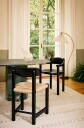 Gubi Daumiller Side Stol Brown/Black Pine