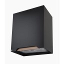 Røroshetta Gaia Ventilator 60-80 cm Børstet Stål / 80x70cm Uten Kanal Fellesavtrekk