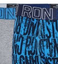 CR7 Boxershorts   2 pack   Grå Melert/Turkis m. Trykk   JBS   10 12 år 140 152   Boxershorts Blå