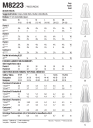 McCall's 8223 - Bukse Y (XS-S-M)