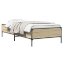 Sengestamme Sonoma eik 80 x 200 cm Konstruert tre