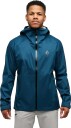 Black Diamond Men's Fineline Stretch Shell Indigo L